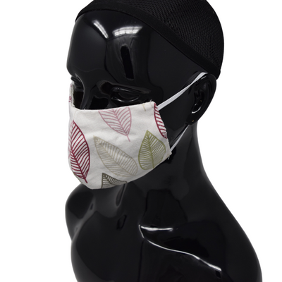 Washable, Reusable Face Mask | Leaf Print