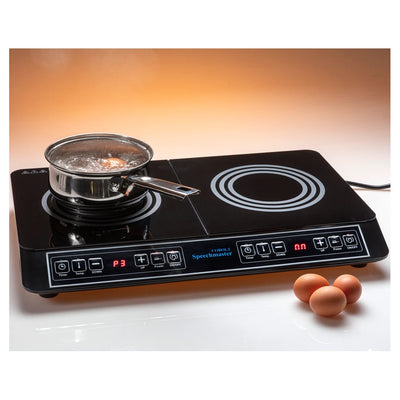 Talking Double Induction Hob