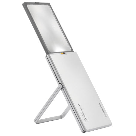 Eschenbach easyPOCKET LED Illuminated Pocket Magnifier 2.5x - Silver