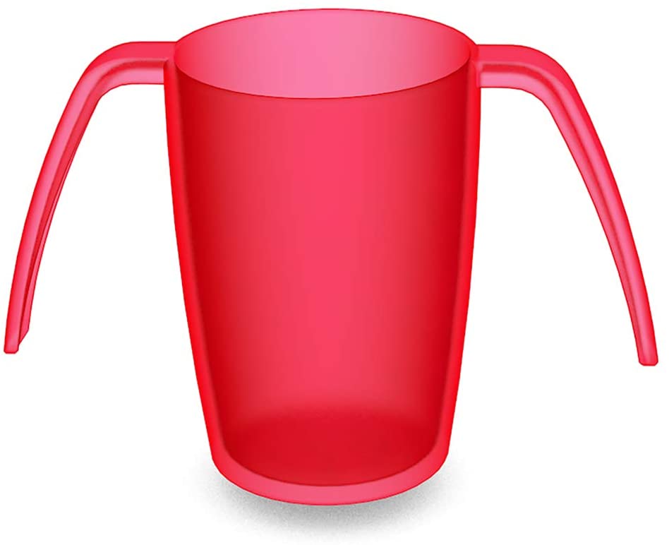 The red coloured Ergo Plus Cup