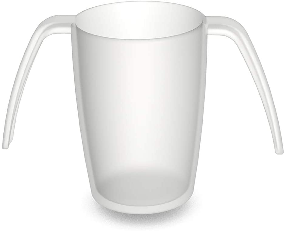 The clear coloured Ergo Plus Cup