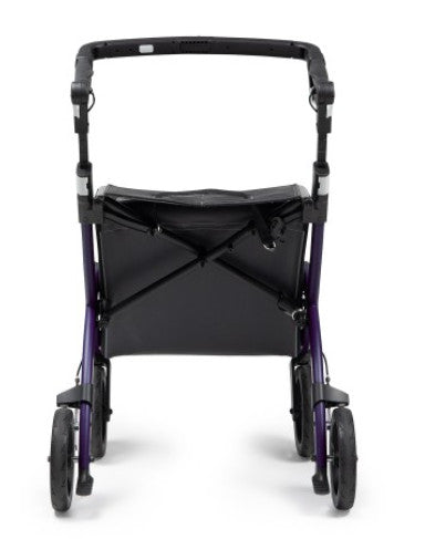 Rollz Flex Shopping Rollator with Classic Brakes - back