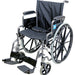 The Silver Self Propelled Steel Wheelchair