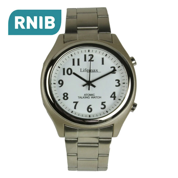 Lifemax RNIB Talking Atomic Watch Ability Superstore