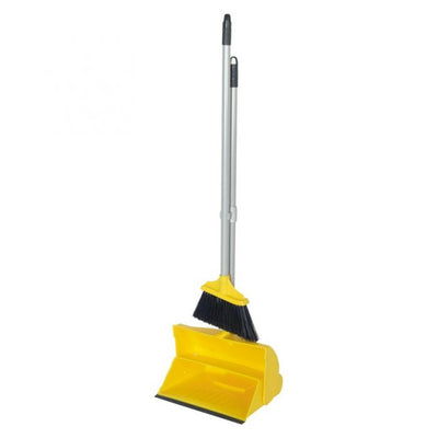 Angle Lobby Broom with Dustpan