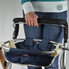 Picture of someone using the Lets Go Indoor Rollator Accessories close up