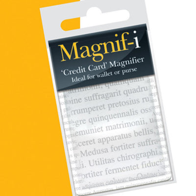 Credit Card Magnifier