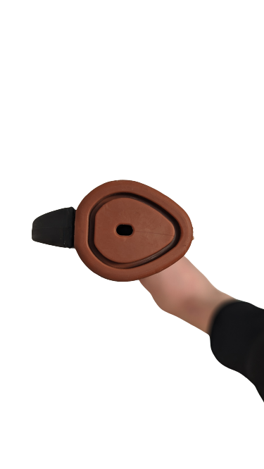 a close up of the ferrule on the freestyle grab and go stick
