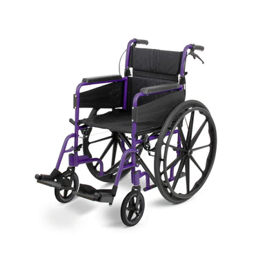 Purple days escape lite self propelled chair