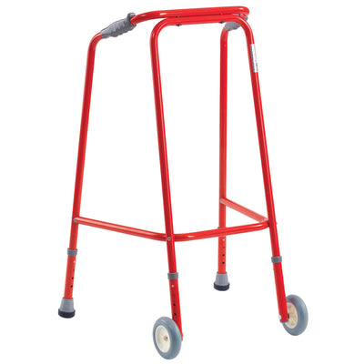 Drive Walking Frame Red Wheeled