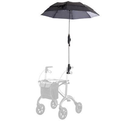 The image shows the SALJOL Carbon Rollator umbrella attachement