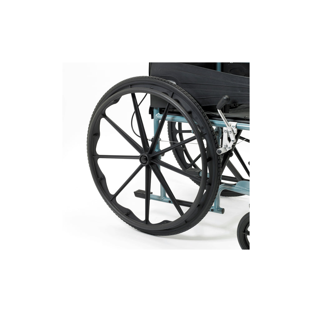 Days Escape Lite Self-Propelled Wheelchair – Wide Silver Wheel