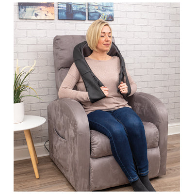 Neck Massager being used