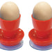 shows the red suction egg cups