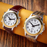 Talking Dual Voice Wrist Watch