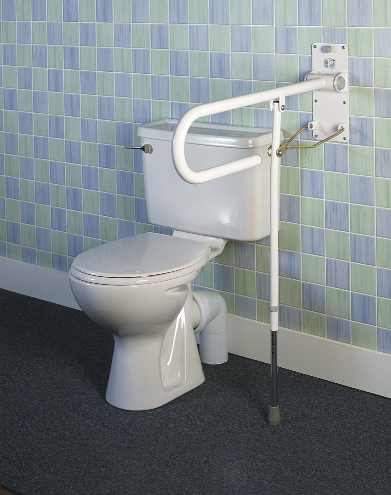 Homecraft-Devon-Folding-Support-Rail-MkII-with-Folding-Leg Homecraft Devon Folding Support Rail MkII with Folding Leg