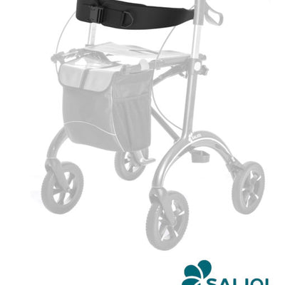 SALJOL Carbon Rollator Back Rest - Adjustable