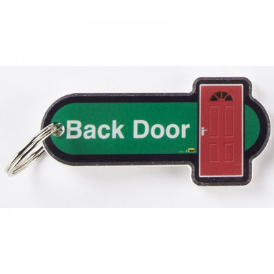 Dementia Friendly Key Fobs - Back Door, Green