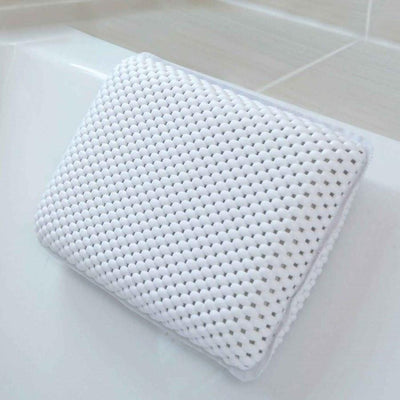 the luxury bath pillow in a bath