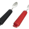 shows bendable tea spoons in both black and red