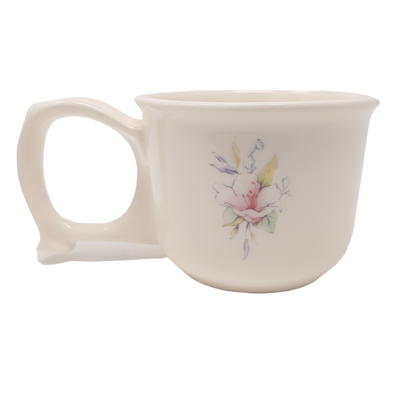 shows the secure grip large handled cup in taffeta design