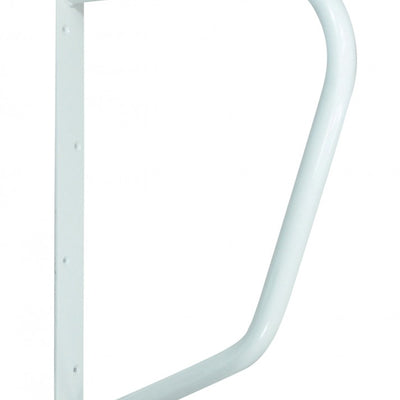 D-shape-rail White