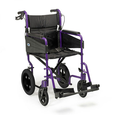 The purple Days Escape Lite Wheelchair