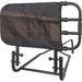 shows the ez adjustable bed rail with pouch from stander