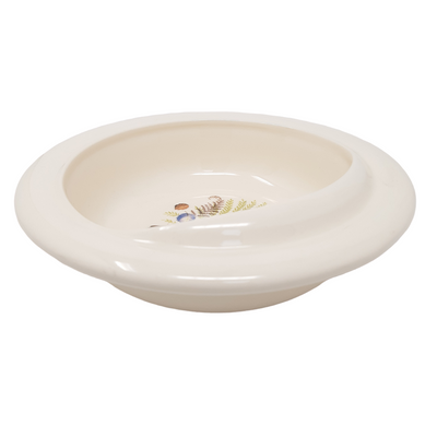 Secure Grip Half Scoop Bowl / Fern Pattern