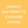 Harley Leatherette Cushion Cover