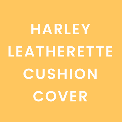 Harley Leatherette Cushion Cover