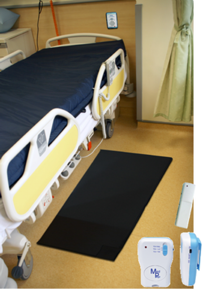Heavy-Duty-Non-Slip-Floor-Pressure-Mat-With-Pager-Alarm Mat with pager