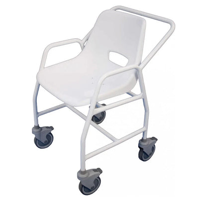 Hythe Mobile Shower Chair With Castors