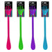 the image shows the pink, green, purple and blue two in one back scatchers and shoe horns