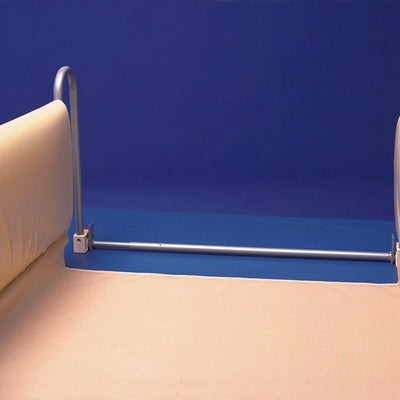 the image shows the connected cot side bumpers set