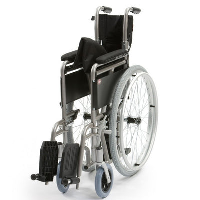 Lightweight-aluminium-wheelchair Lightweight aluminium wheelchair 46cm (18'') transit