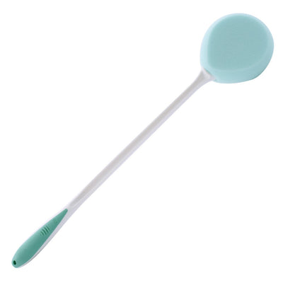 The image shows a Long Handled Round Bath Sponge