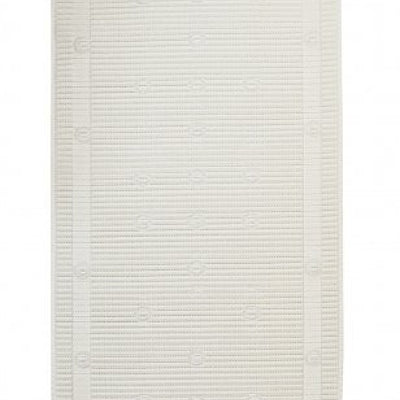 the image shows the luxury bath mat in white