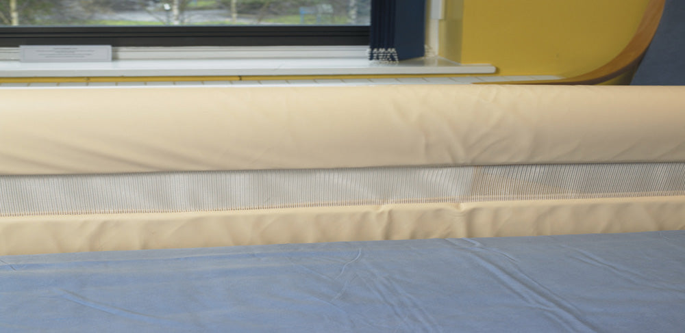 shows a close-up of the 2-bar bumpers