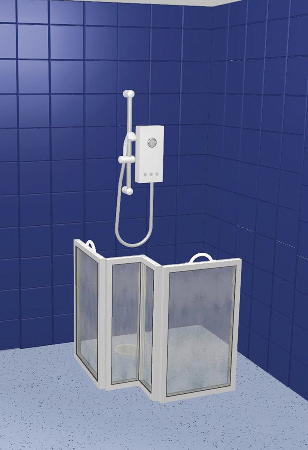 Portable-Shower-Screen---CS4 Portable Shower Screen - CS4