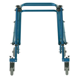 The image shows the medium sized Nimbo Posterior Posture Walker in blue