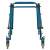 The image shows the medium sized Nimbo Posterior Posture Walker in blue 