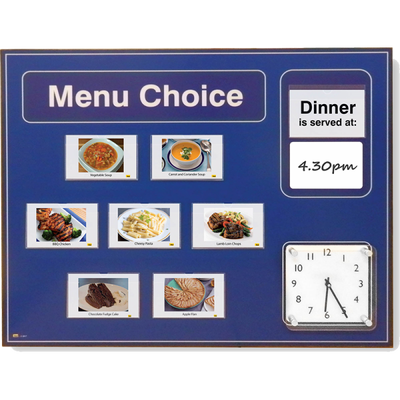 Menu Board - Blue