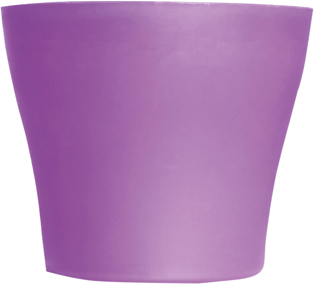 Plastic Plant Pot - Purple