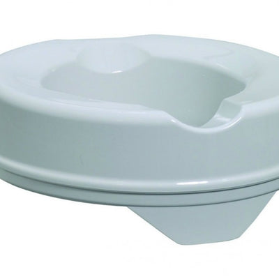 shows the prima raised toilet seat