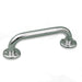 Curve-Ended Chrome Grab Bar - Mobility Straight Wall Bar - 11