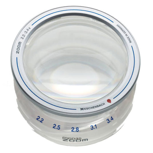 A top view of the Eschenbach Menas Zoom