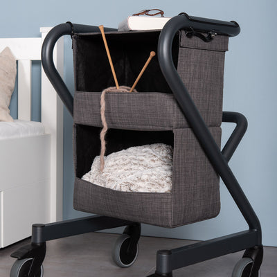 The image shows the SALJOL Bedside Cabinet for the Page Indoor Rollator