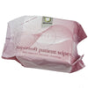 The image shows a pack of 50 Super Soft Patient Wipes