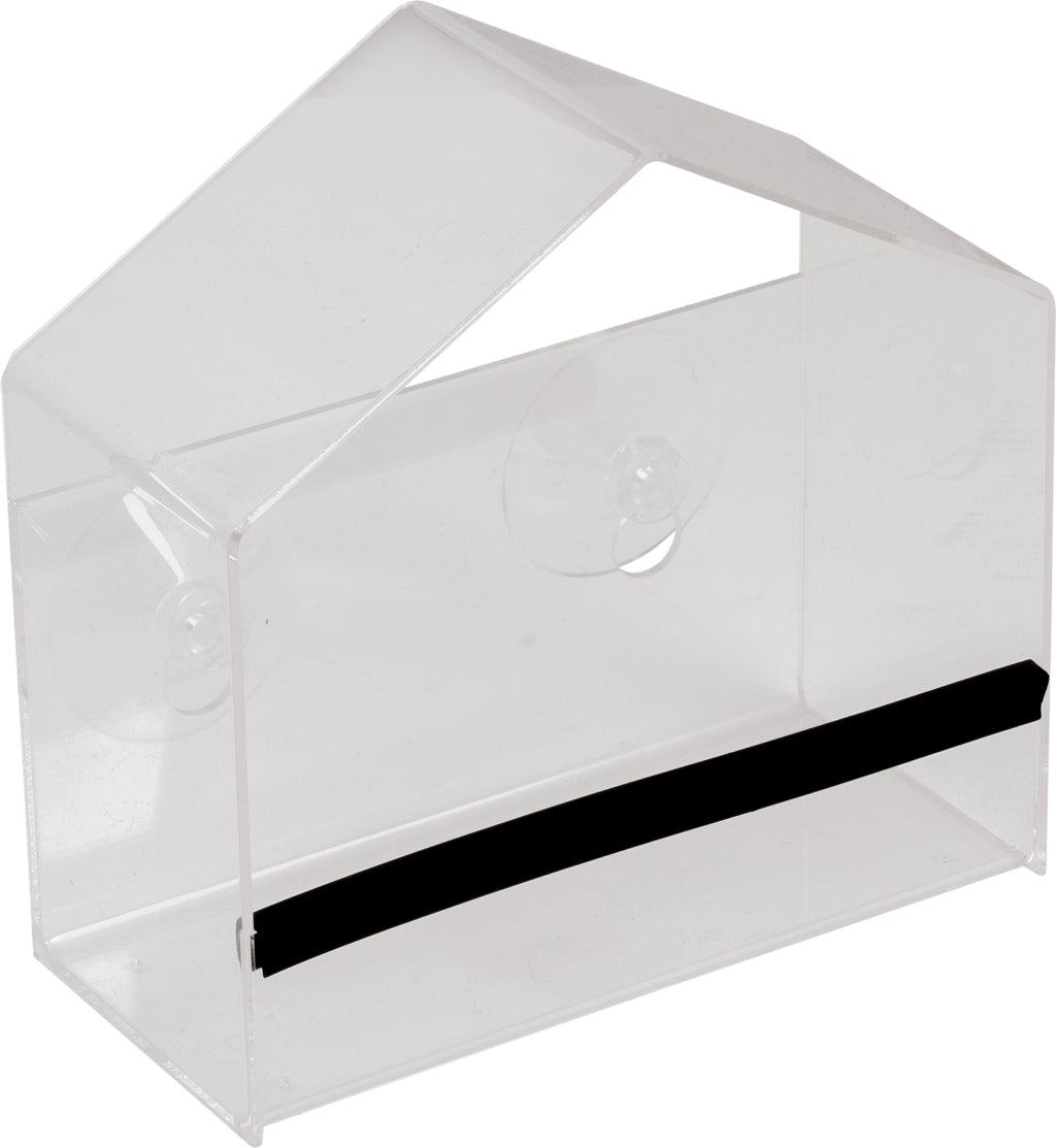 Acrylic see through bird feeder